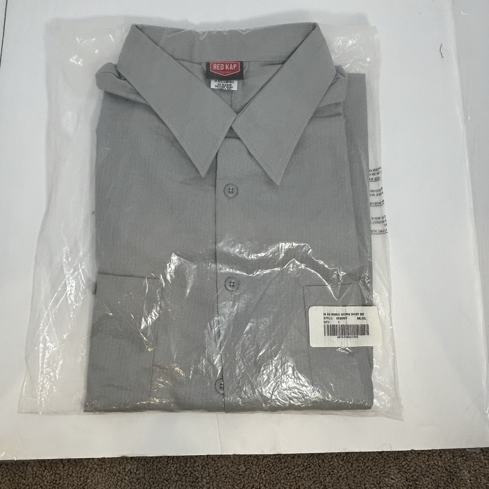 Red Kap® Men's Short Sleeve Mimix™ Work Shirt (SX20GY) Size:XXL-SSL